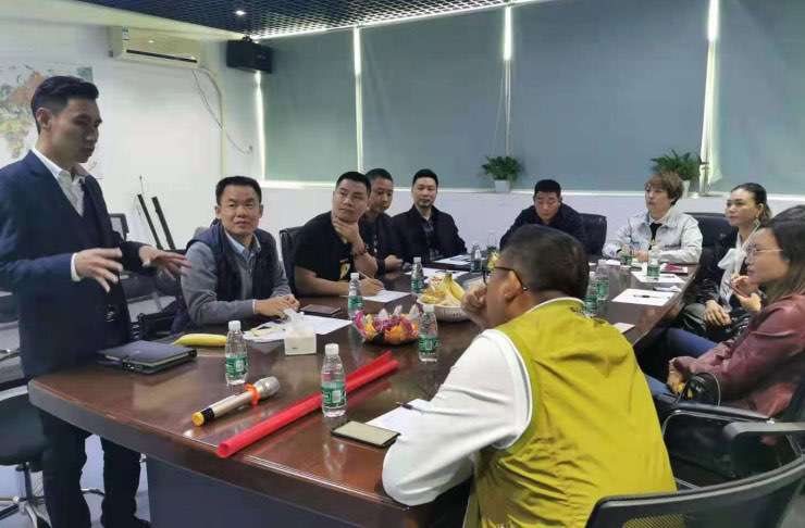 深圳網(wǎng)貿(mào)會資本艦隊(duì)走進(jìn)艦員活動-會議討論攝影