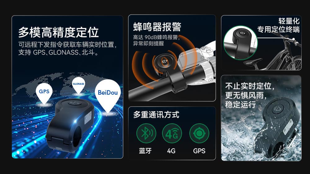 電動自行車定位器